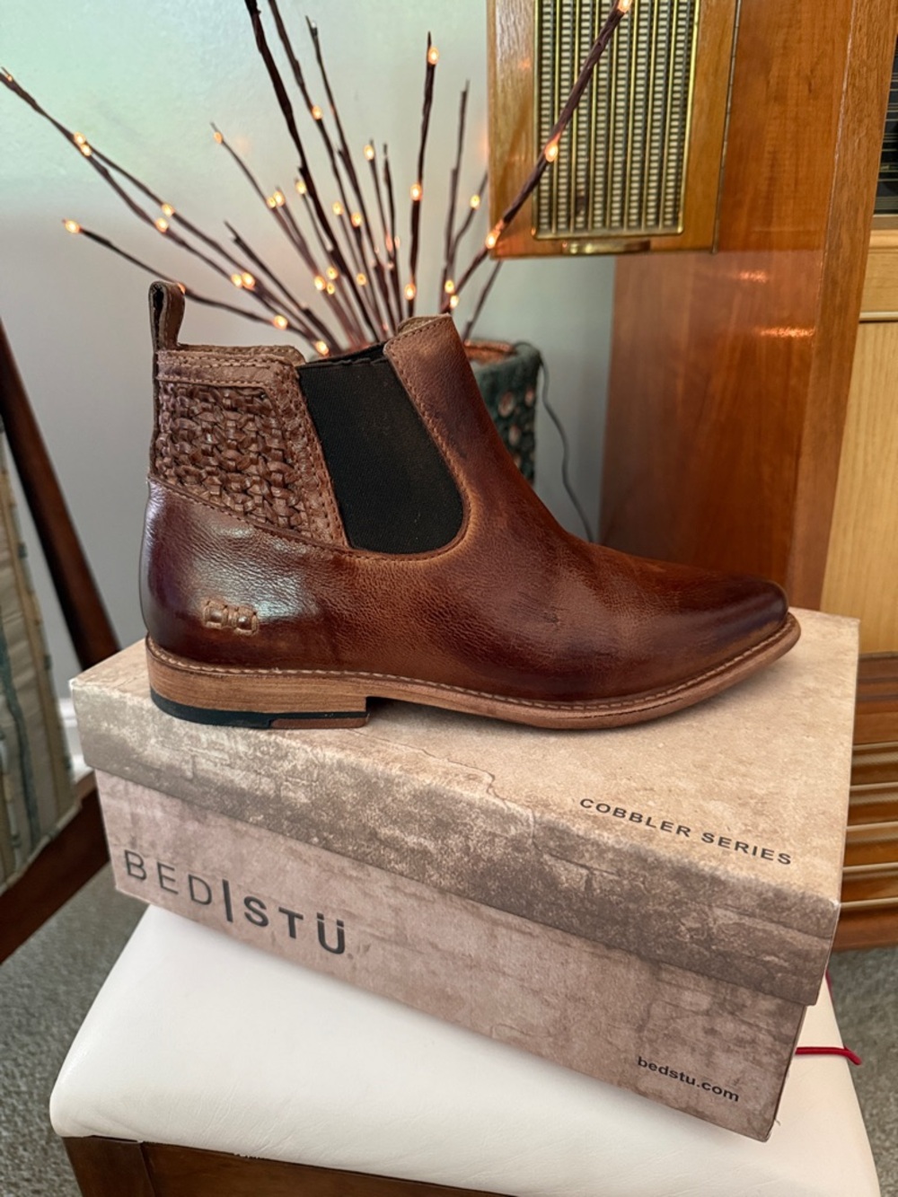 Bed | Stu •7.5• Rove Tan Dip Dye Booties